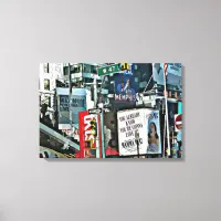 New York City Photography Art Wrapped Canvas