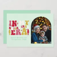 Merry Mint In My Nutcracker Era Christmas Photo Holiday Card
