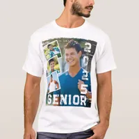 Senior 2025 multi Photo T-Shirt