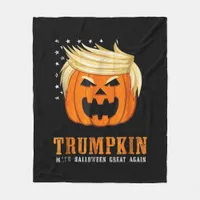 Trumpkin - Best Halloween Costume Tri-Blend Fleece Blanket
