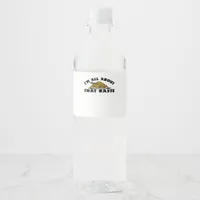 All About That Baste Classic Modern Look Water Bottle Label