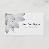 *~*  Lotus Reiki Yoga Energy Healer Light Filled Business Card