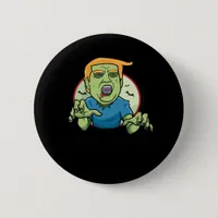 Halloween  Zombie Funny Classic Button