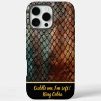 Vivid details of a venomous snakeskin iPhone 16 pro max case