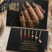Foil Chic Nail Artist  Business Cards