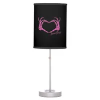 Heartless Skeleton Hands Classic Design Table Lamp