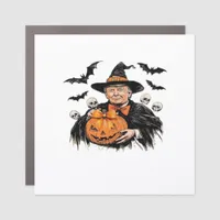 Halloween Spooky Pumpkin Car Magnet