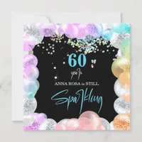 *~* PERSONALIZE GENERIC any age Balloons Birthday  Invitation