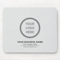 Simple Clean Custom Logo Branded Promotional Mouse Pad