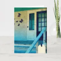 Congrats on Your New House, Front Porch Grunge Card