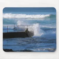 Coastal Beach Seascape Mouse Pad