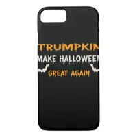Halloween Trumpkin Funny Make Halloween Great Agai iPhone 8/7 Case