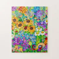 Ladybug Garden Puzzle