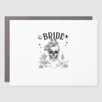 Bride Or Die Till Death Do Us Party Gothic Bachelo Car Magnet
