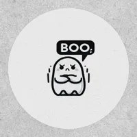 Boo Of Disapproval Funny Quote Patch