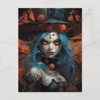 Halloween Alice Postcard