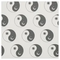 lunar solar yin yang cosmic celestial balance fabric