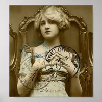 Vintage Gal Poster