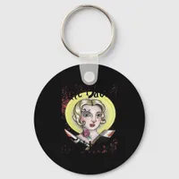 Till Death Do Us Part Classic – Vintage Gothic Rom Keychain
