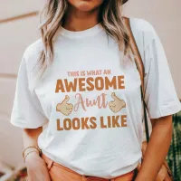 Awesome Aunt T-Shirt