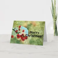 Christmas Berries Holiday Card