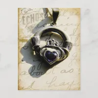 Claddagh Postcard
