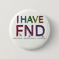 FND Functional Neurological Disorder invisible dis Button
