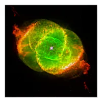 Cat's Eye Nebula NGC 6543 Optical Dying Star Poster