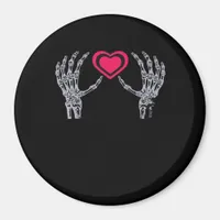 Skeleton Hands Heart Cute Magnet