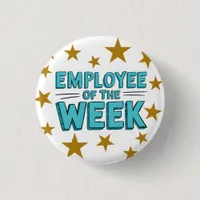 Employee of the week pin badge