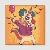 Unicorn Clown Magnet