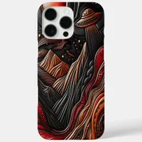 Mystical Encounter With Aliens iPhone 16 Pro Max Case