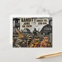 Wildlife on the Run Postcard