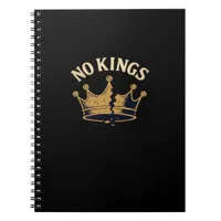 No Kings Minimal Clean Notebook