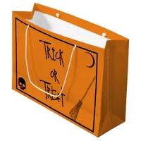 Halloween Trick or Treat Large Gift Bag