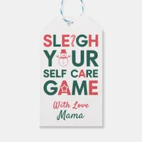 Sleigh Your Self-Care Game Holiday Gift Tags