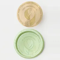 Luxury Customizable Realty Logo Text Solid Brass Wax Seal Stamp