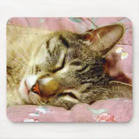 Sleeping Cat Mouse Pad