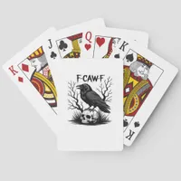 F-Caw-F Essential Vintage Cool Poker Cards