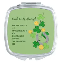 Cutesy Luck for the Irish  Compact Mirror