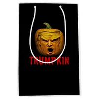 Trumpkin – Funny Donald Pumpkin Halloween  Medium Gift Bag