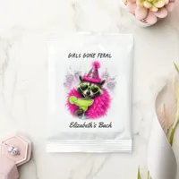 Girls Gone Feral Funny Raccoon Bachelorette Margarita Drink Mix
