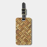 Luggage tag - Brick pattern