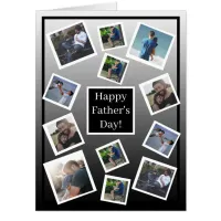 Personalized Photos Happy Father's Day Card