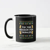 Tis Season For Tamales Funny Mexican Christmas Mug