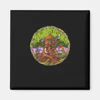 Forest Gnomes Cottagecore Goblincore Fairycore Magnet