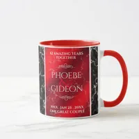 Elegant 42nd Jasper Wedding Anniversary Mug