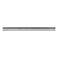 Piano Keys Music Themed Black White Keyboard Satin Ribbon