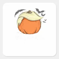 Trumpkin, Donald Halloween Square Sticker