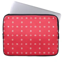 Christmas Holiday Charm Pattern 09 -  Laptop Sleeve